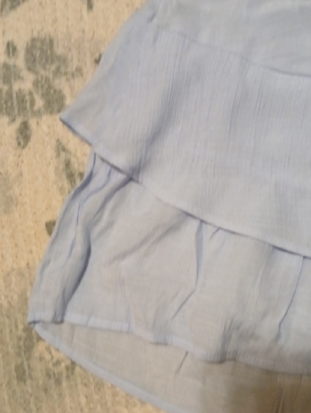 Love Tree Light Blue Ruffle Skort - Picture 4 of 9